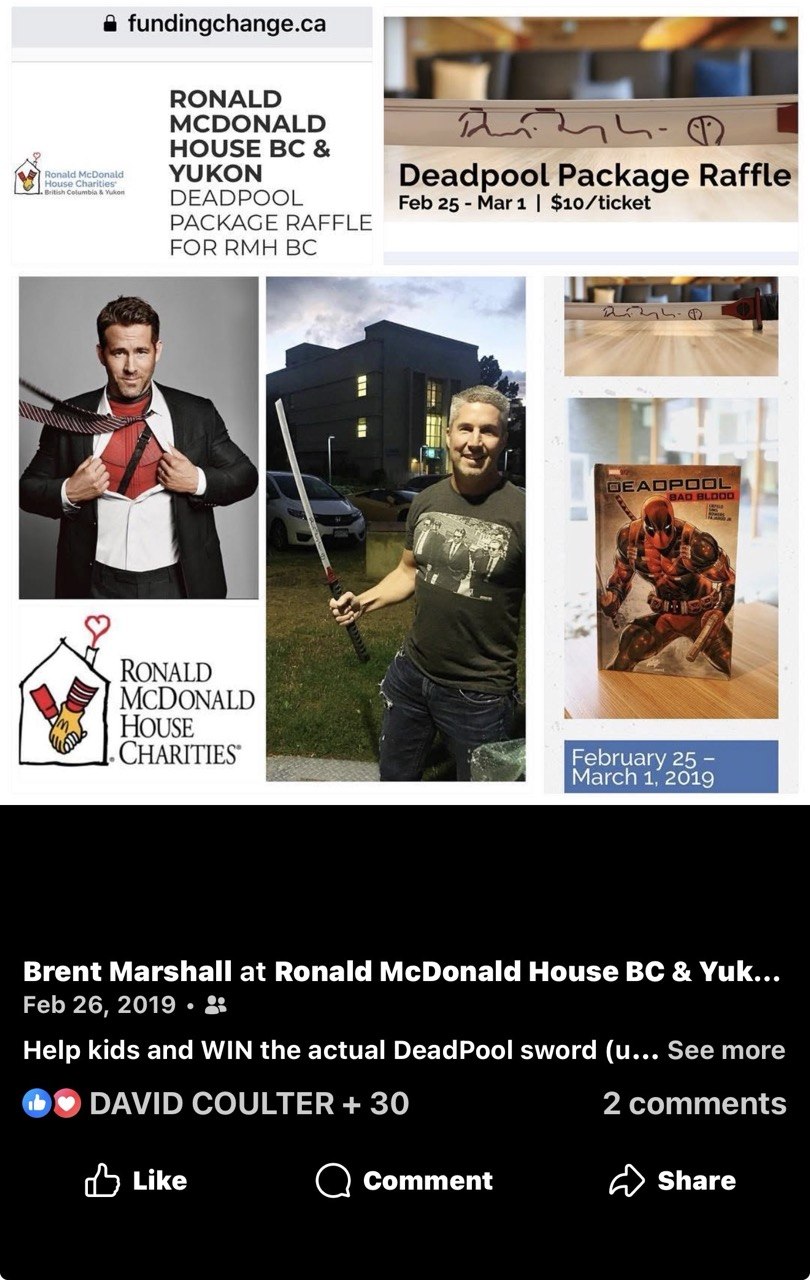 Ryan Reynolds — Deadpool 2 Partnership